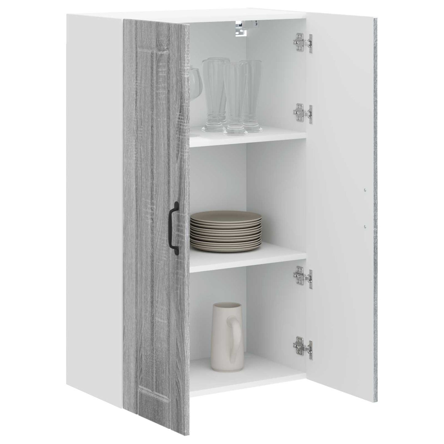 Wandschrank LUCCA Graues Sonoma 60 x 31 x 100 cm Holzwerkstoff
