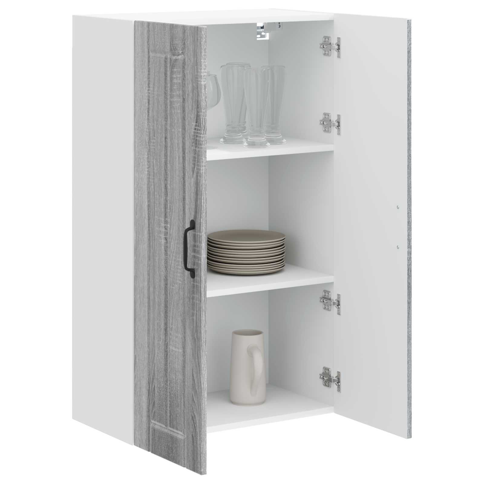 Wandschrank LUCCA Graues Sonoma 60 x 31 x 100 cm Holzwerkstoff