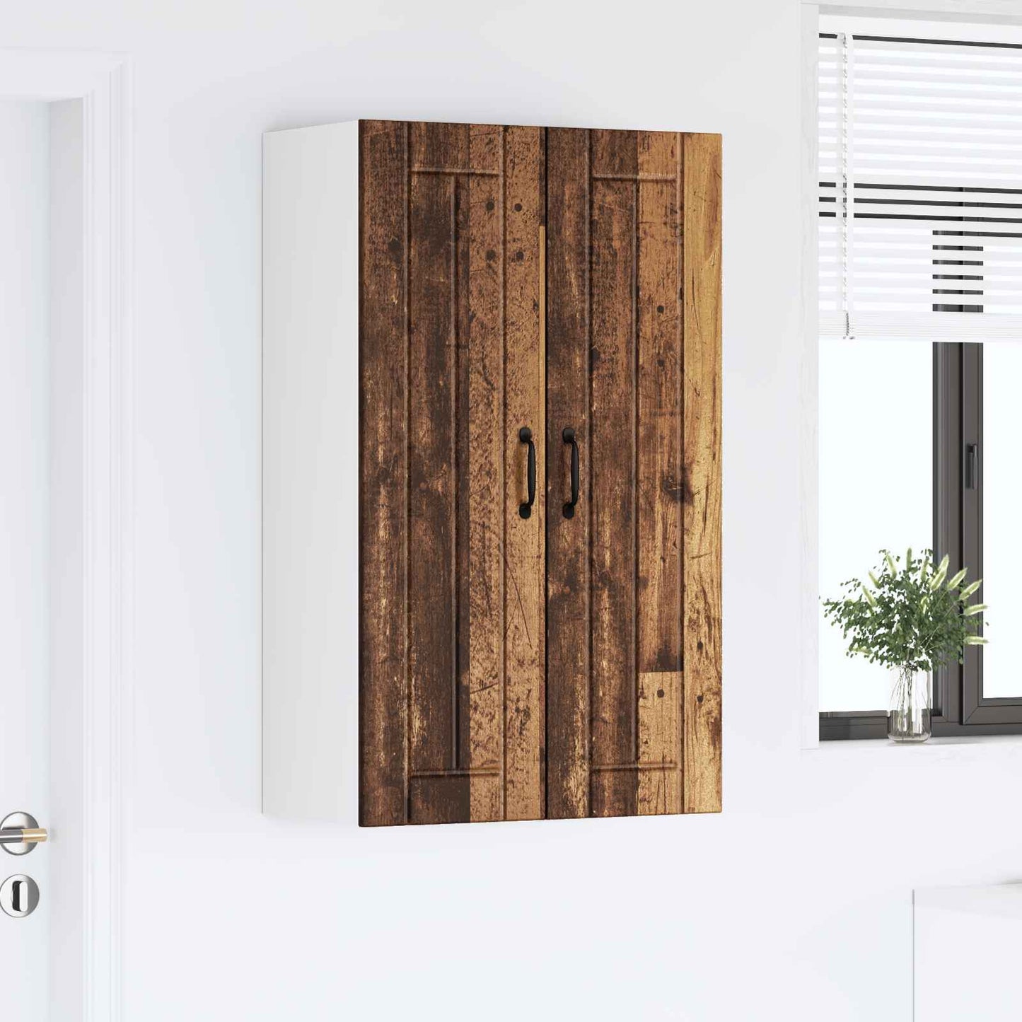 Wandschrank LUCCA Altholz 60 x 31 x 100 cm Holzwerkstoff