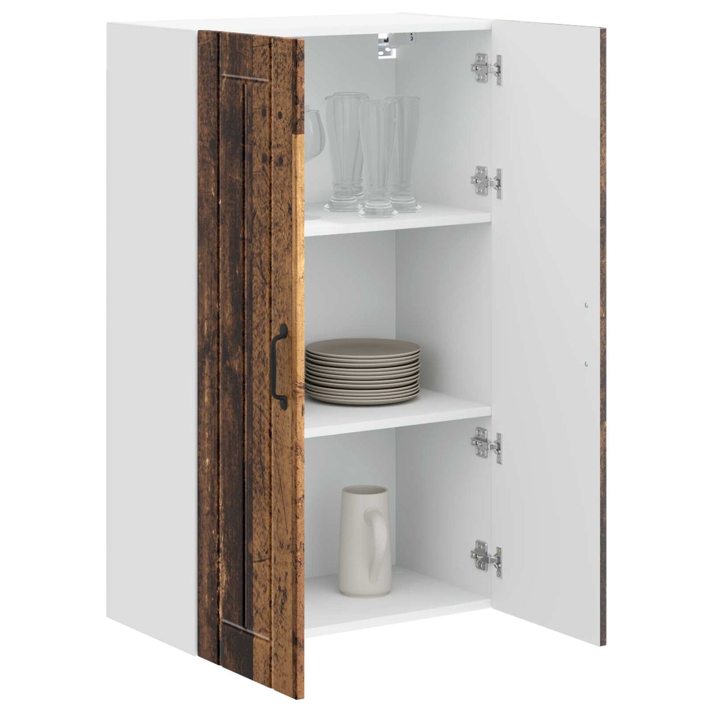 Wandschrank LUCCA Altholz 60 x 31 x 100 cm Holzwerkstoff