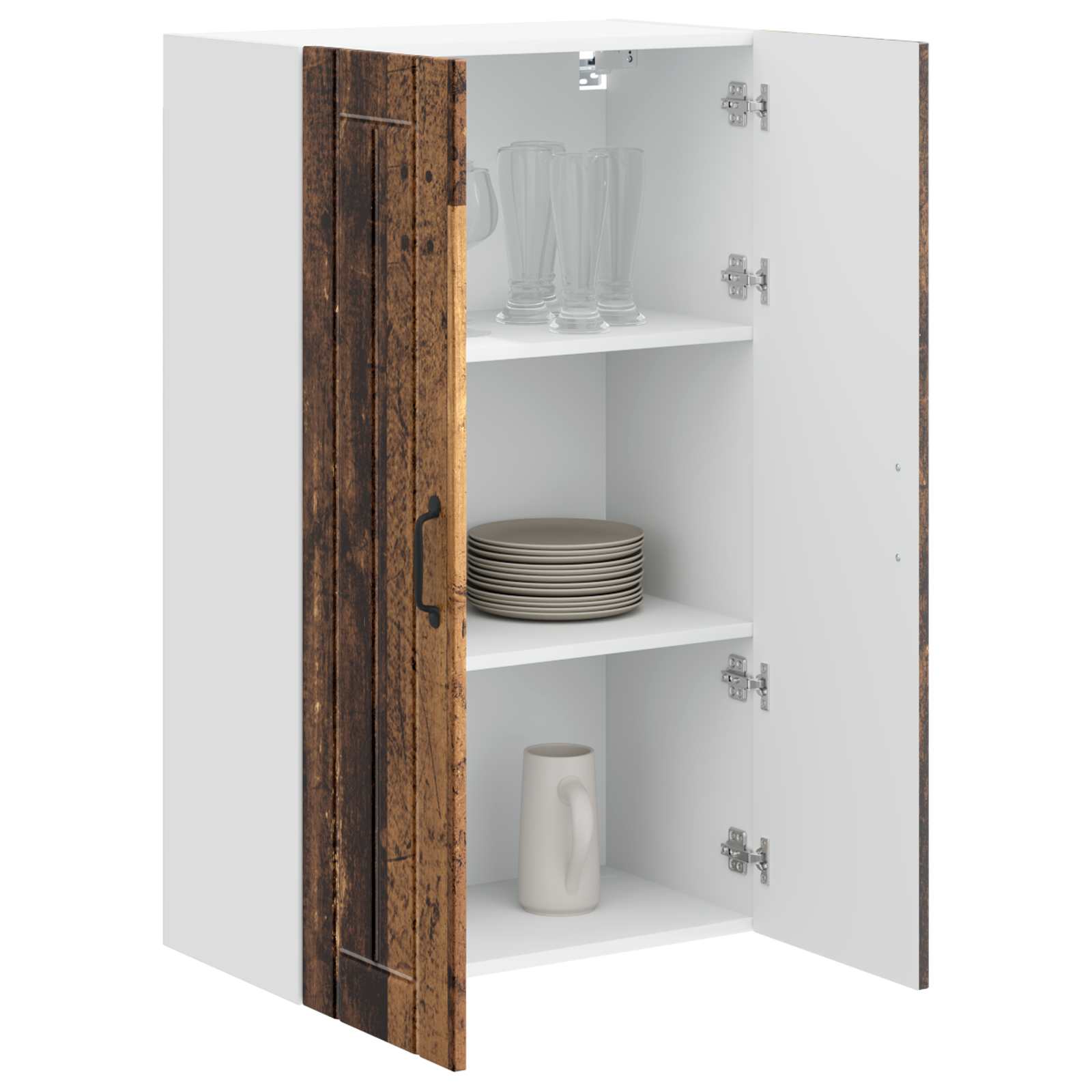 Wandschrank LUCCA Altholz 60 x 31 x 100 cm Holzwerkstoff