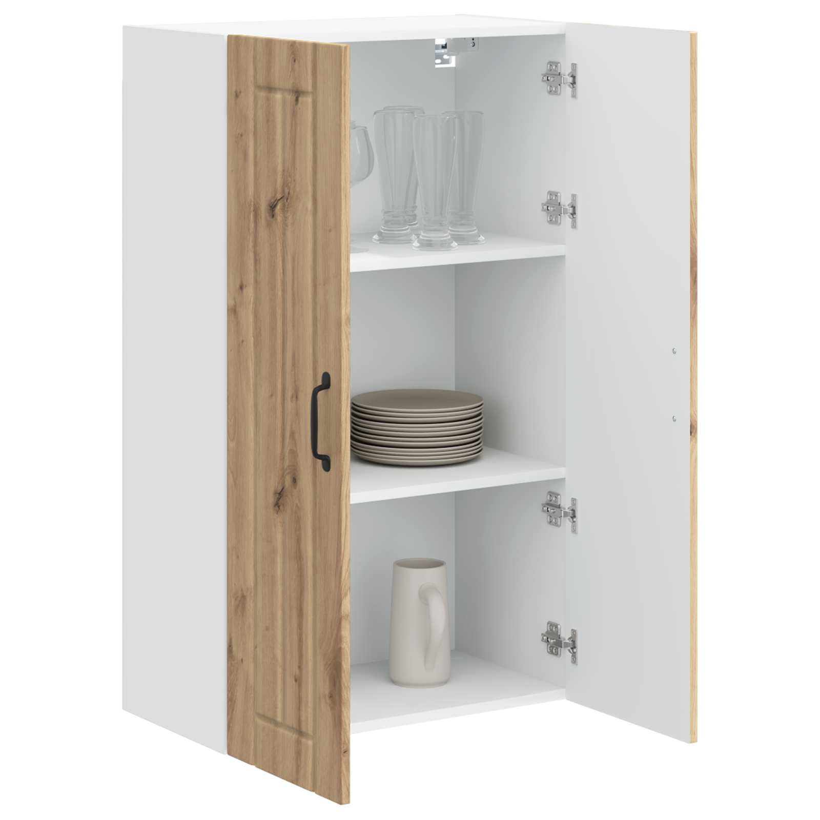 Wandschrank LUCCA Artisan-Eiche 60 x 31 x 100 cm Holzwerkstoff