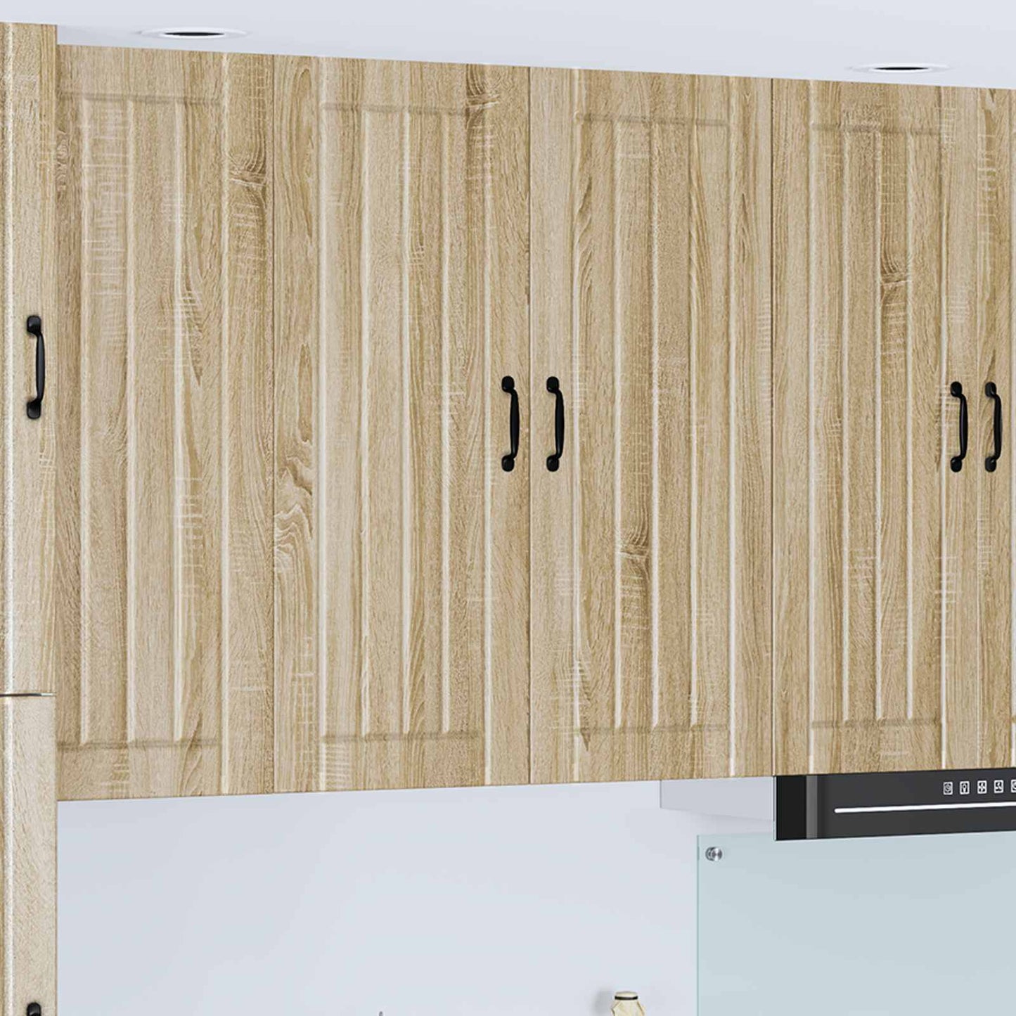Wandschrank LUCCA Sonoma-Eiche 80 x 31 x 100 cm Holzwerkstoff
