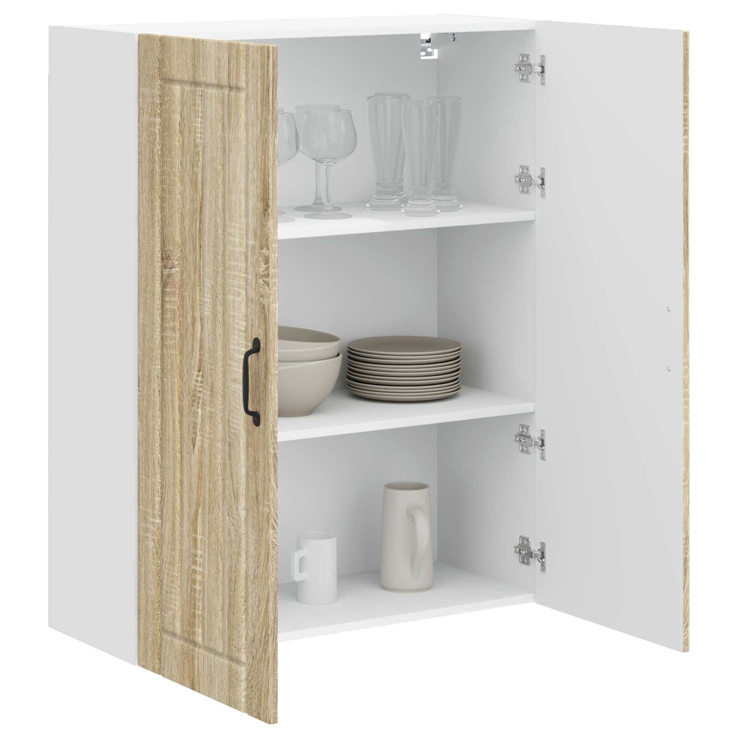 Wandschrank LUCCA Sonoma-Eiche 80 x 31 x 100 cm Holzwerkstoff