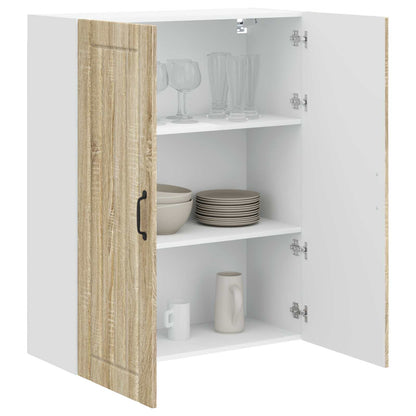 Wandschrank LUCCA Sonoma-Eiche 80 x 31 x 100 cm Holzwerkstoff