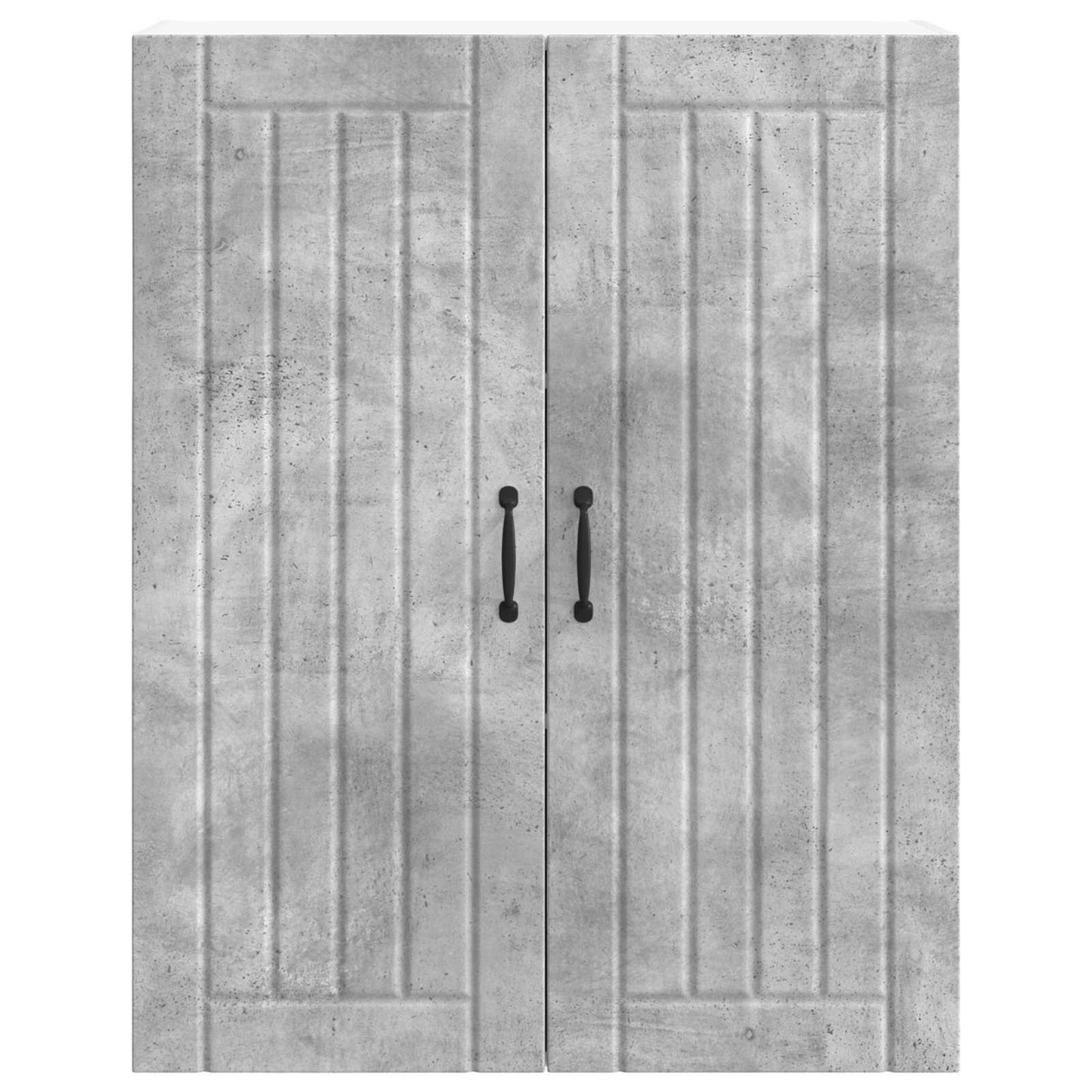 Wandschrank LUCCA Betongrau 80 x 31 x 100 cm Holzwerkstoff