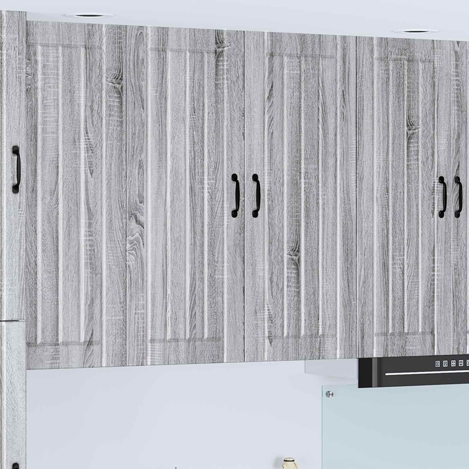 Wandschrank LUCCA Graues Sonoma 80 x 31 x 100 cm Holzwerkstoff