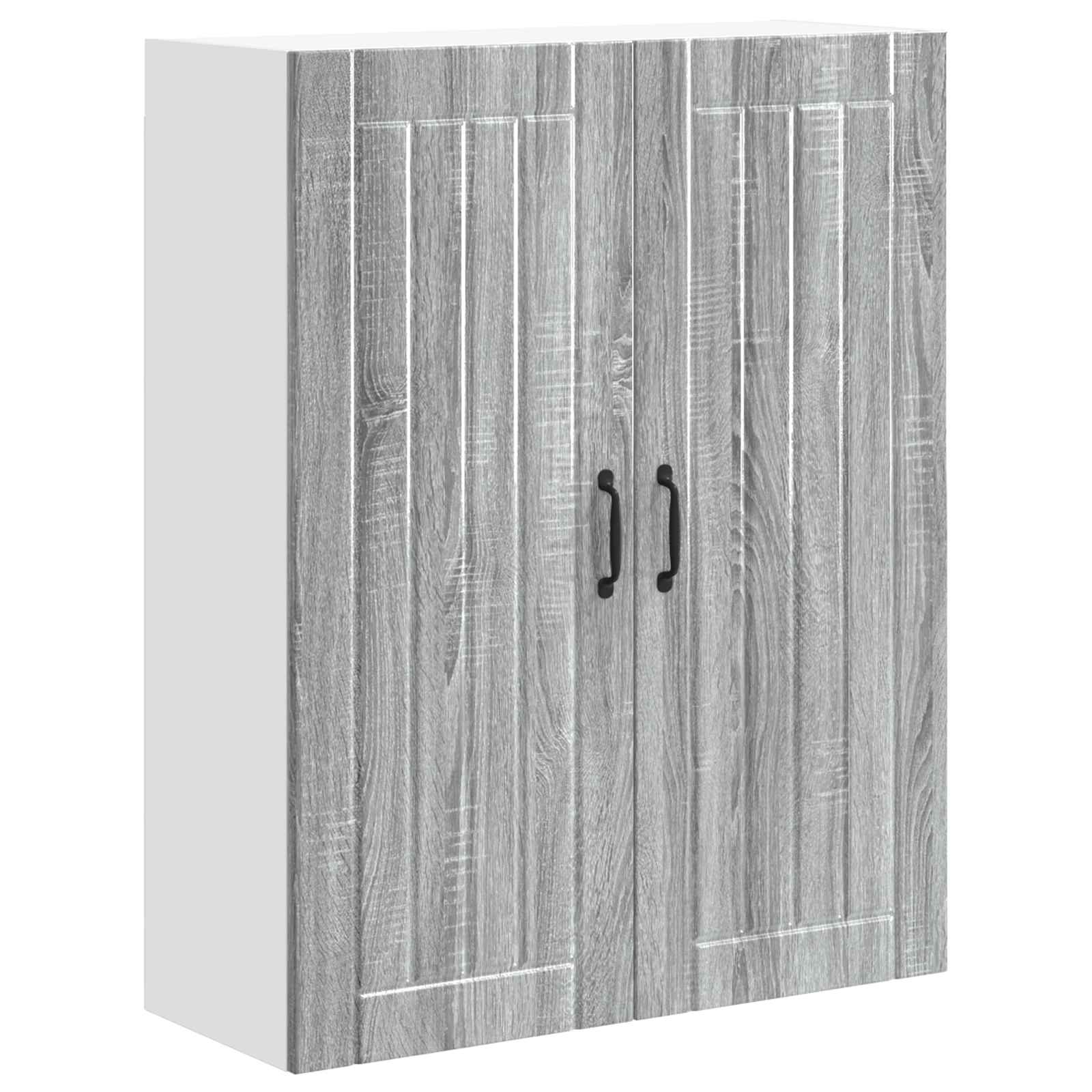 Wandschrank LUCCA Graues Sonoma 80 x 31 x 100 cm Holzwerkstoff