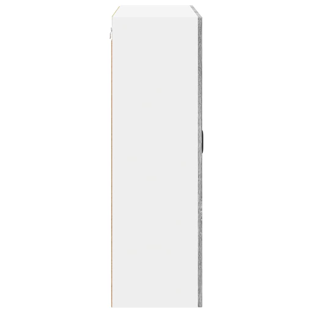 Wandschrank LUCCA Graues Sonoma 80 x 31 x 100 cm Holzwerkstoff