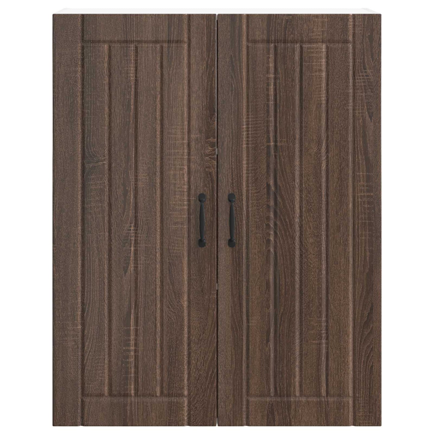 Wandschrank LUCCA Brauneiche 80 x 31 x 100 cm Holzwerkstoff