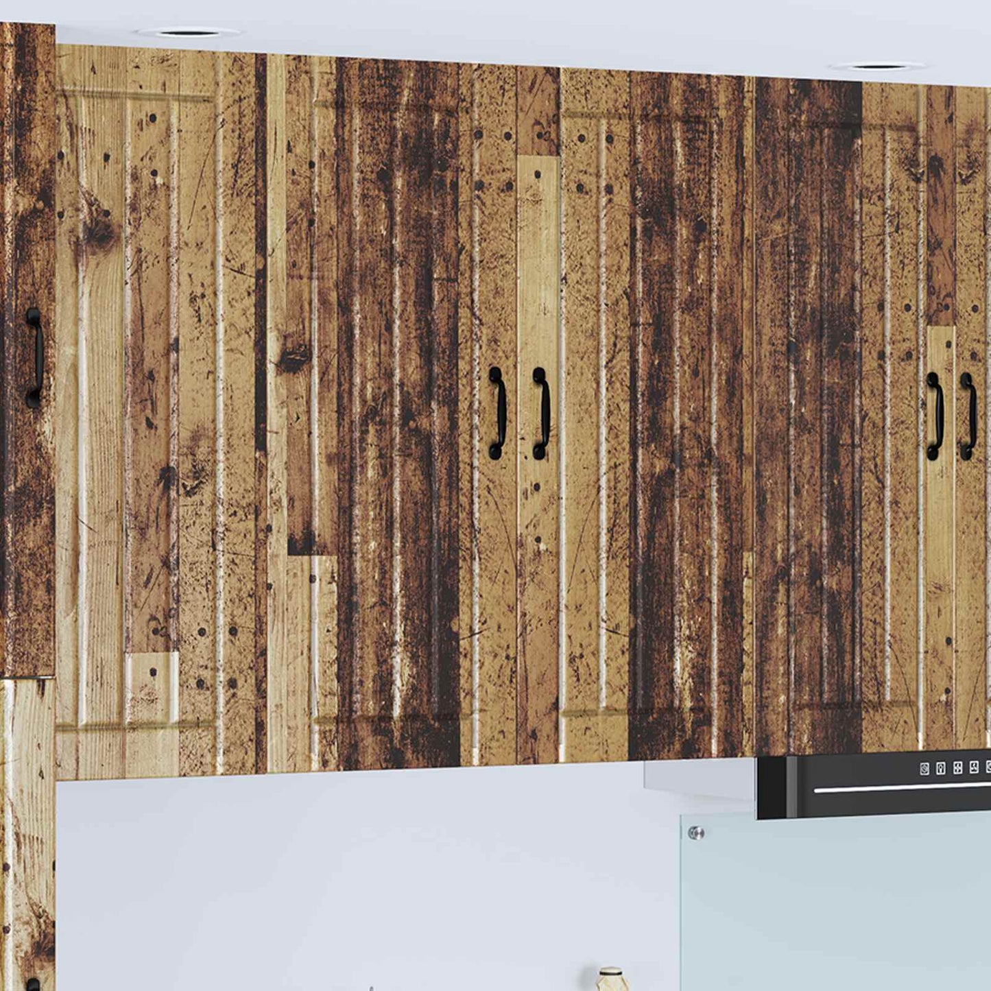 Wandschrank LUCCA Altholz 80 x 31 x 100 cm Holzwerkstoff