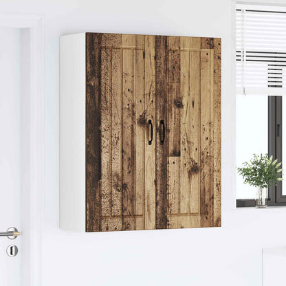 Wandschrank LUCCA Altholz 80 x 31 x 100 cm Holzwerkstoff