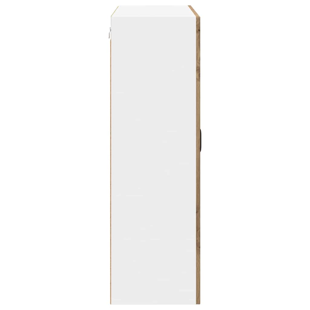 Wandschrank LUCCA Artisan-Eiche 80 x 31 x 100 cm Holzwerkstoff