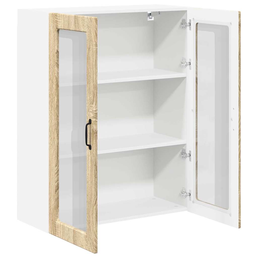 Küchenwandschrank Sonoma-Eiche 80 x 31 x 100 cm Holzwerkstoff