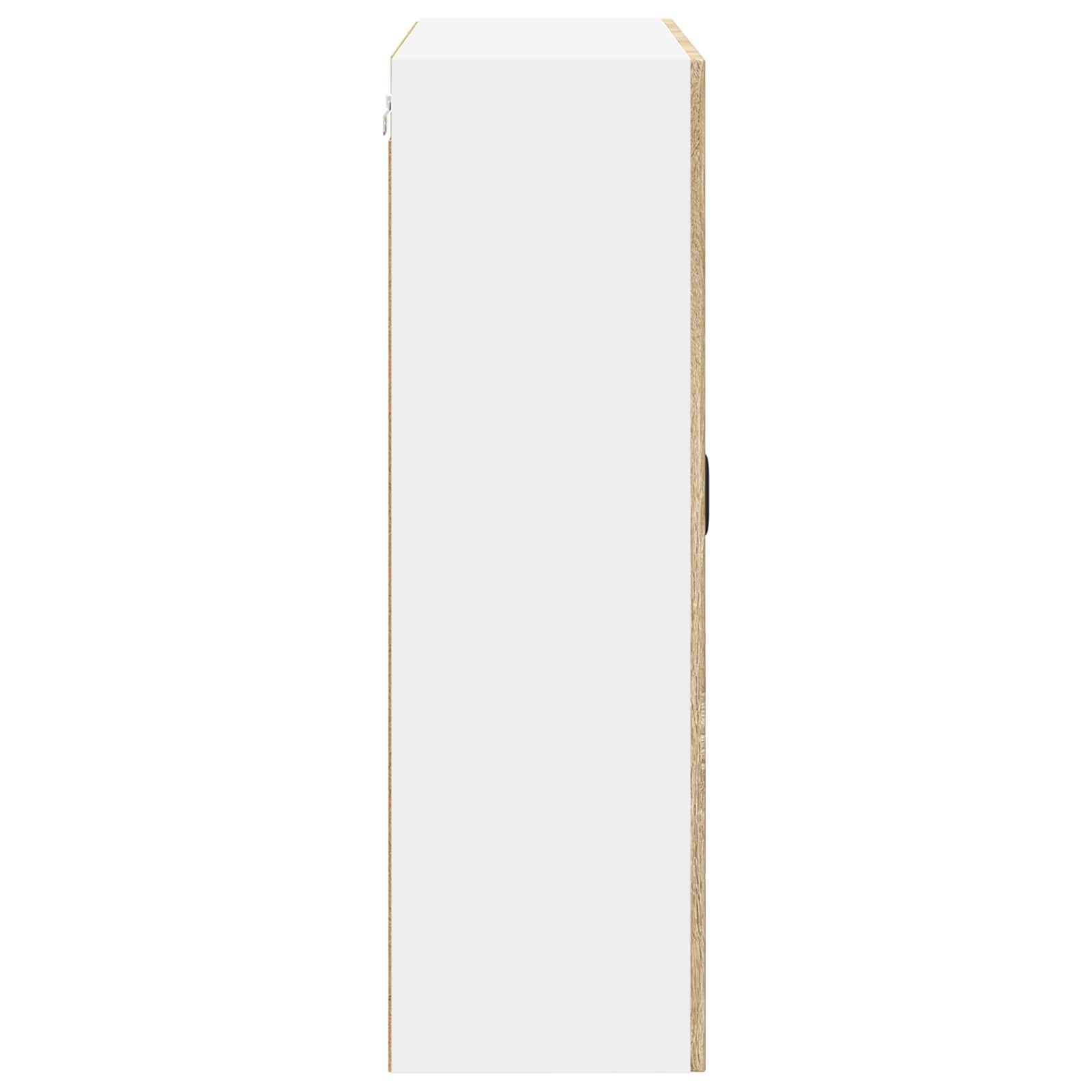 Wandglas-Schrank LUCCA Sonoma-Eiche 80 x 31 x 100 cm