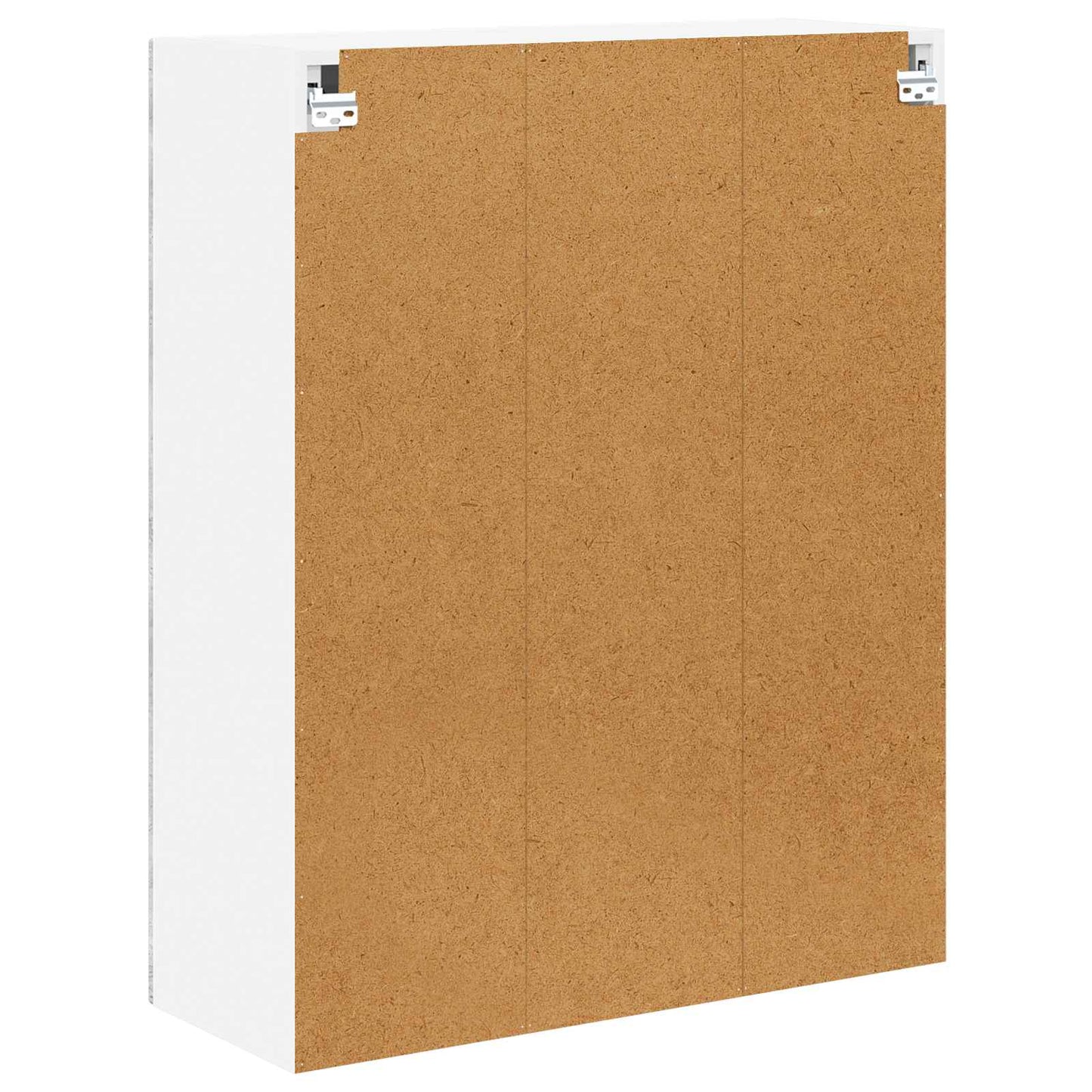 Wandglas-Schrank LUCCA Betongrau 80 x 31 x 100 cm Holzwerkstoff