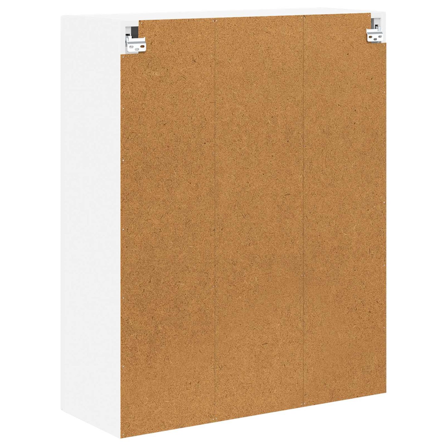 Wandglas-Schrank LUCCA Hochglanz Weiß 80 x 31 x 100 cm