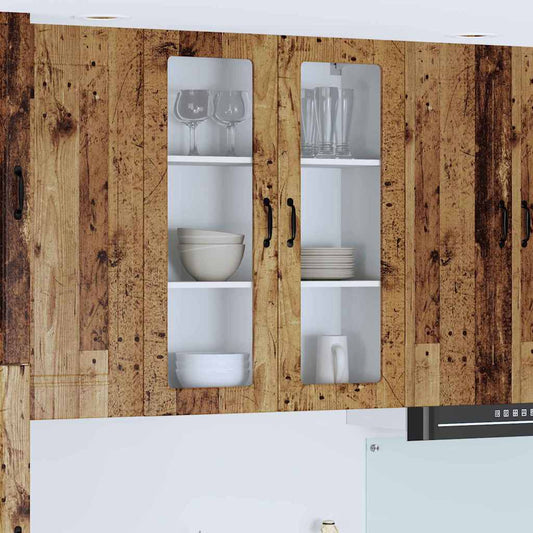 Küchenwandschrank Altholz 80 x 31 x 100 cm Holzwerkstoff