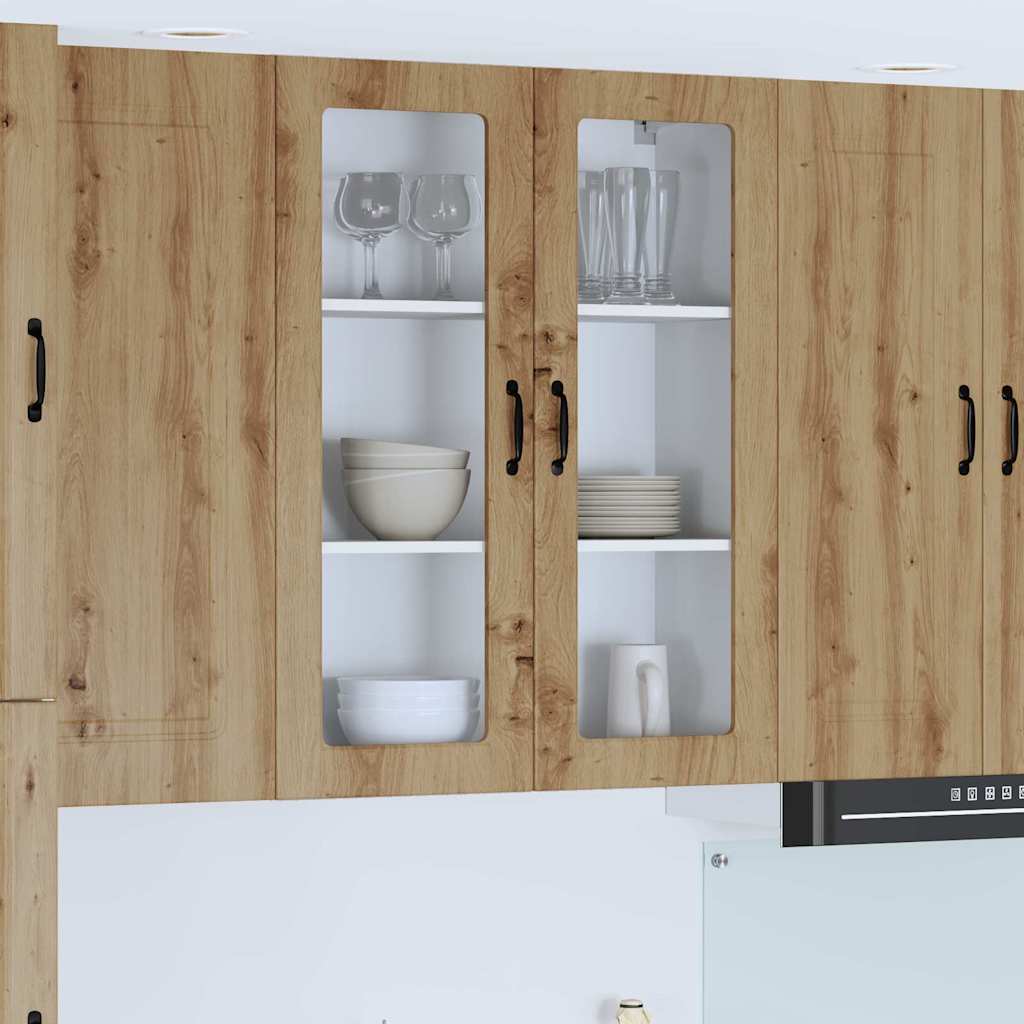 Küchenwandschrank Artisan-Eiche 80 x 31 x 100 cm Holzwerkstoff