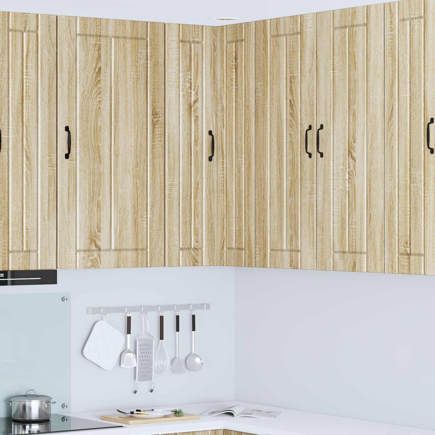 Wand-Eckschrank LUCCA Sonoma-Eiche 57 x 57 x 100 cm