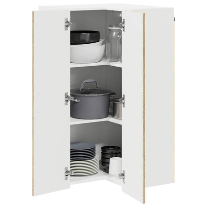 Wand-Eckschrank LUCCA Sonoma-Eiche 57 x 57 x 100 cm