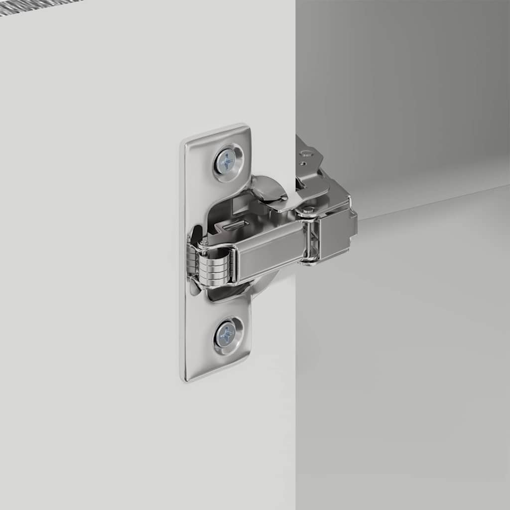 Wand-Eckschrank LUCCA Graues Sonoma 57 x 57 x 100 cm