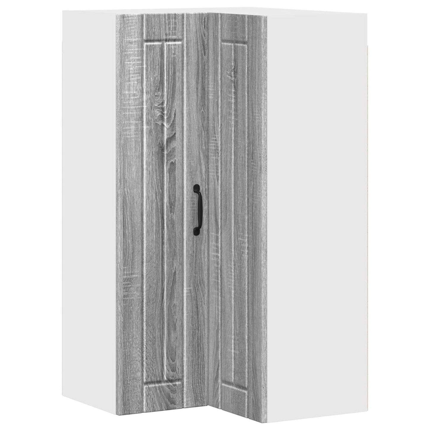 Wand-Eckschrank LUCCA Graues Sonoma 57 x 57 x 100 cm