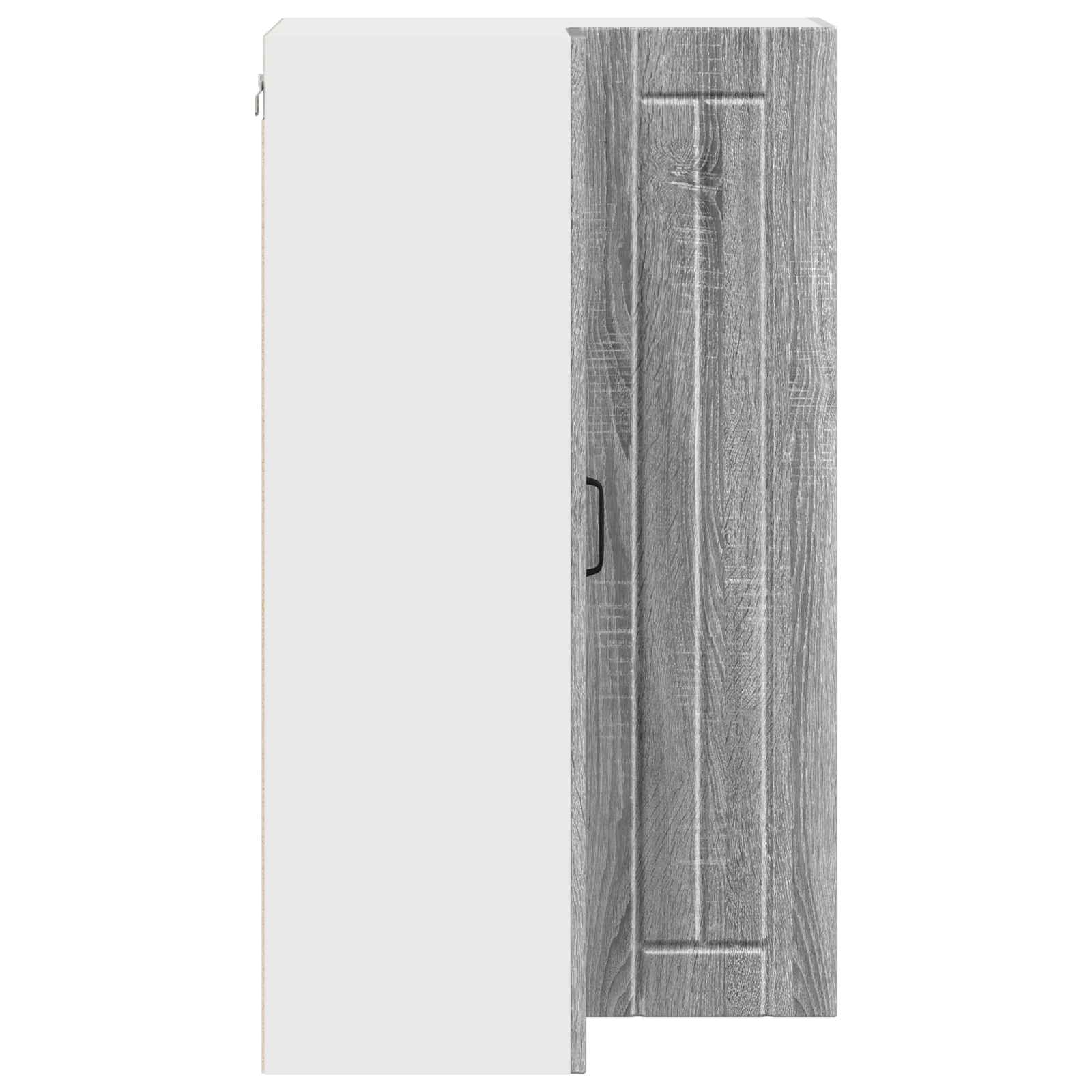 Wand-Eckschrank LUCCA Graues Sonoma 57 x 57 x 100 cm