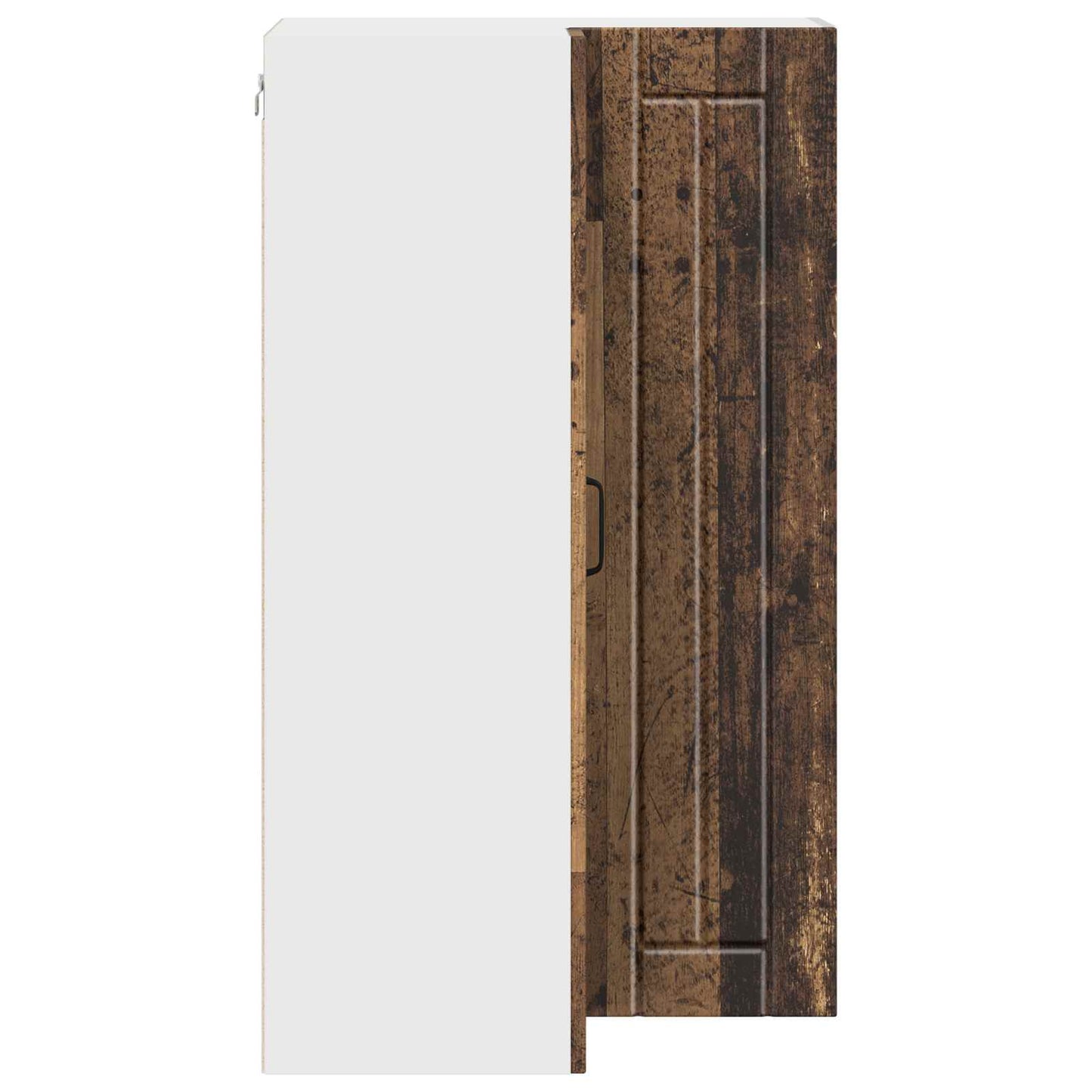 Wand-Eckschrank LUCCA Altholz 57 x 57 x 100 cm Holzwerkstoff