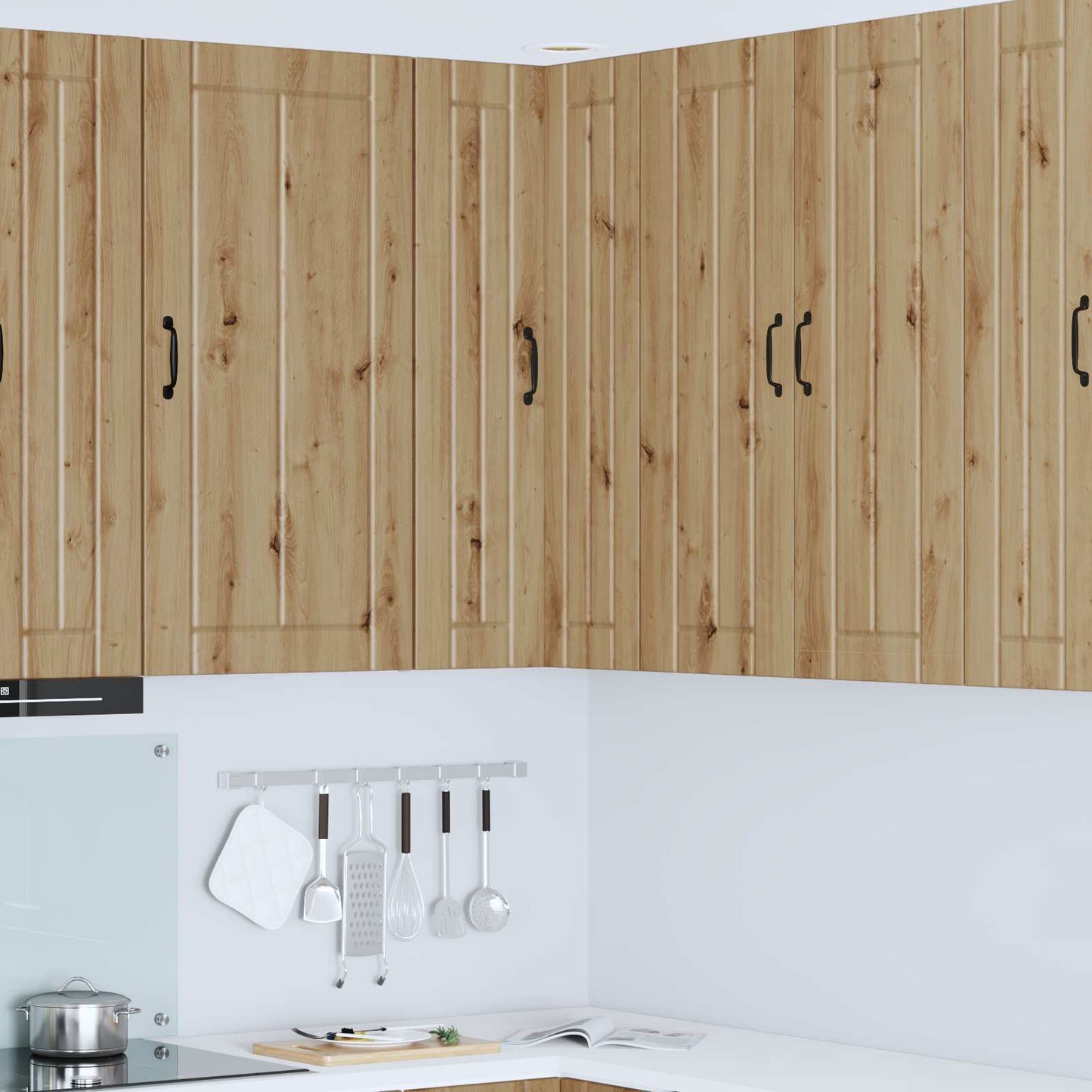 Wand-Eckschrank LUCCA Artisan-Eiche 57 x 57 x 100 cm