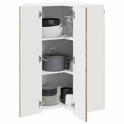 Wand-Eckschrank LUCCA Artisan-Eiche 57 x 57 x 100 cm