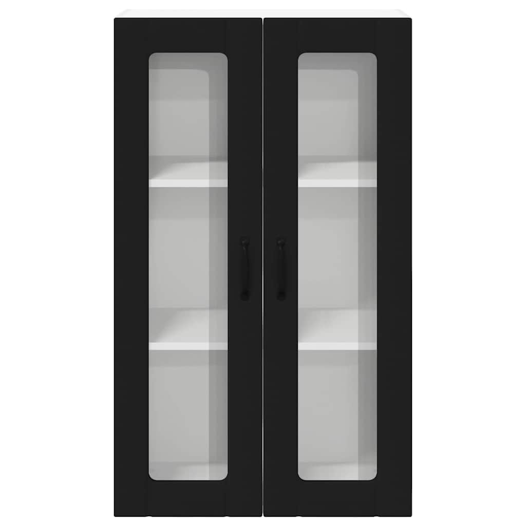 Küchenwandschrank Schwarz 60 x 31 x 100 cm Holzwerkstoff