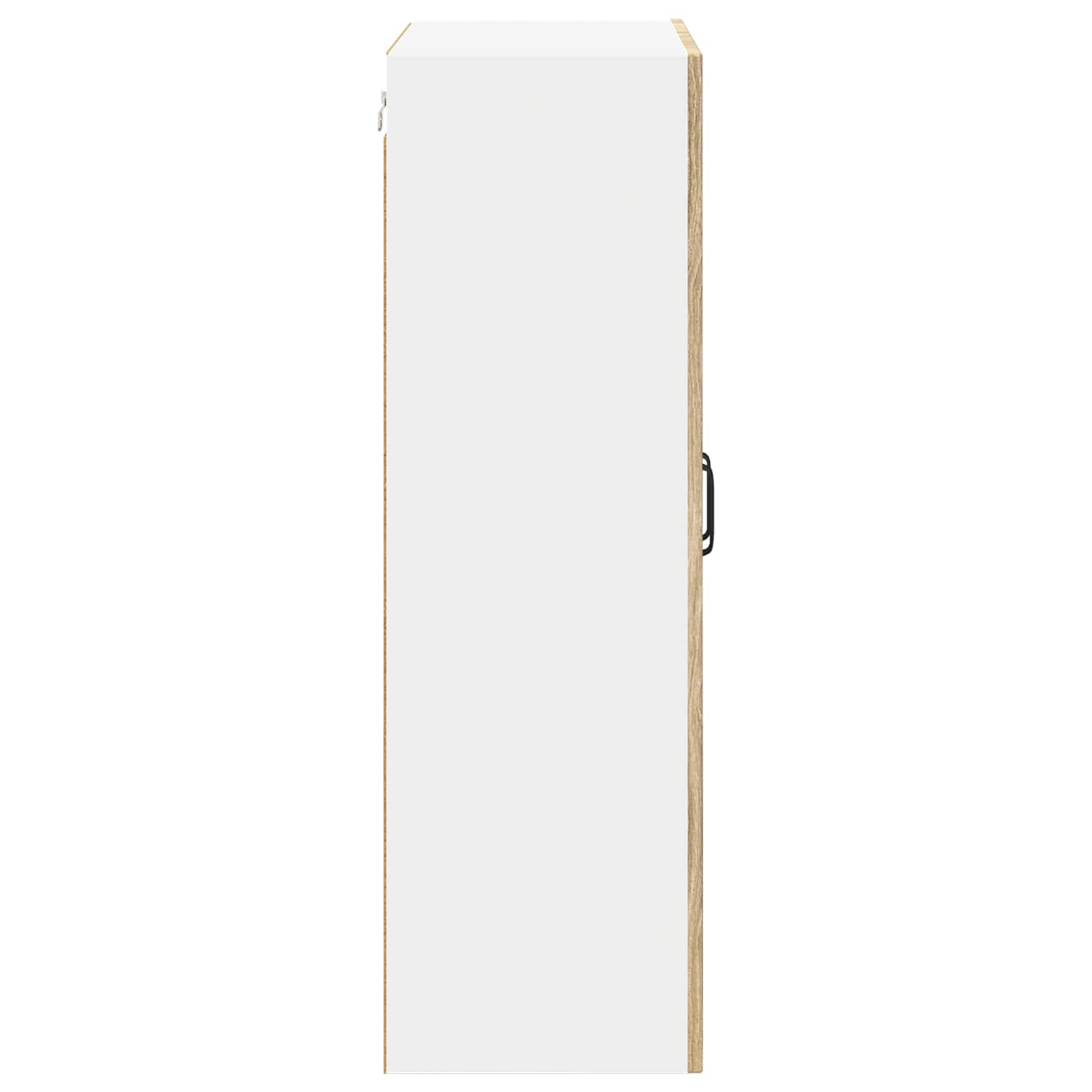 Wandglas-Schrank LUCCA Sonoma-Eiche 60 x 31 x 100 cm