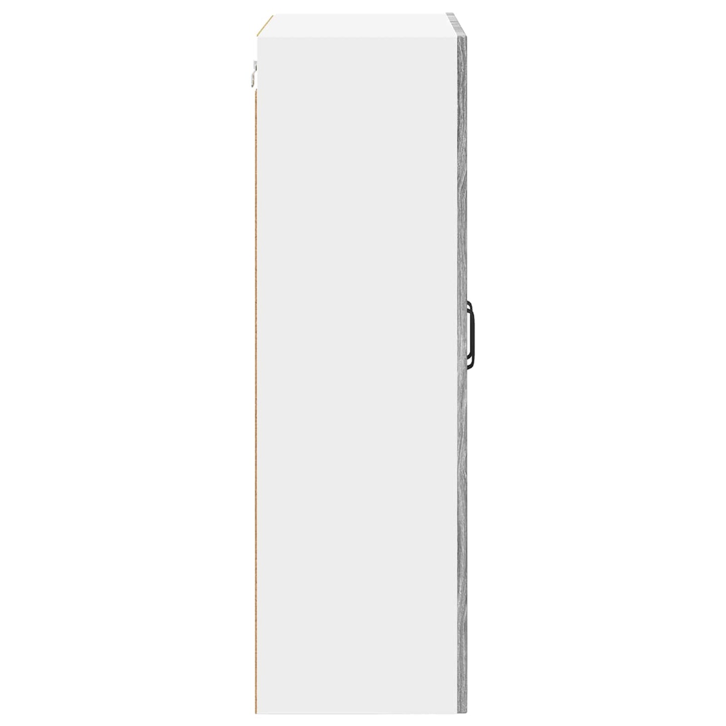 Wandglas-Schrank LUCCA Graues Sonoma 60 x 31 x 100 cm