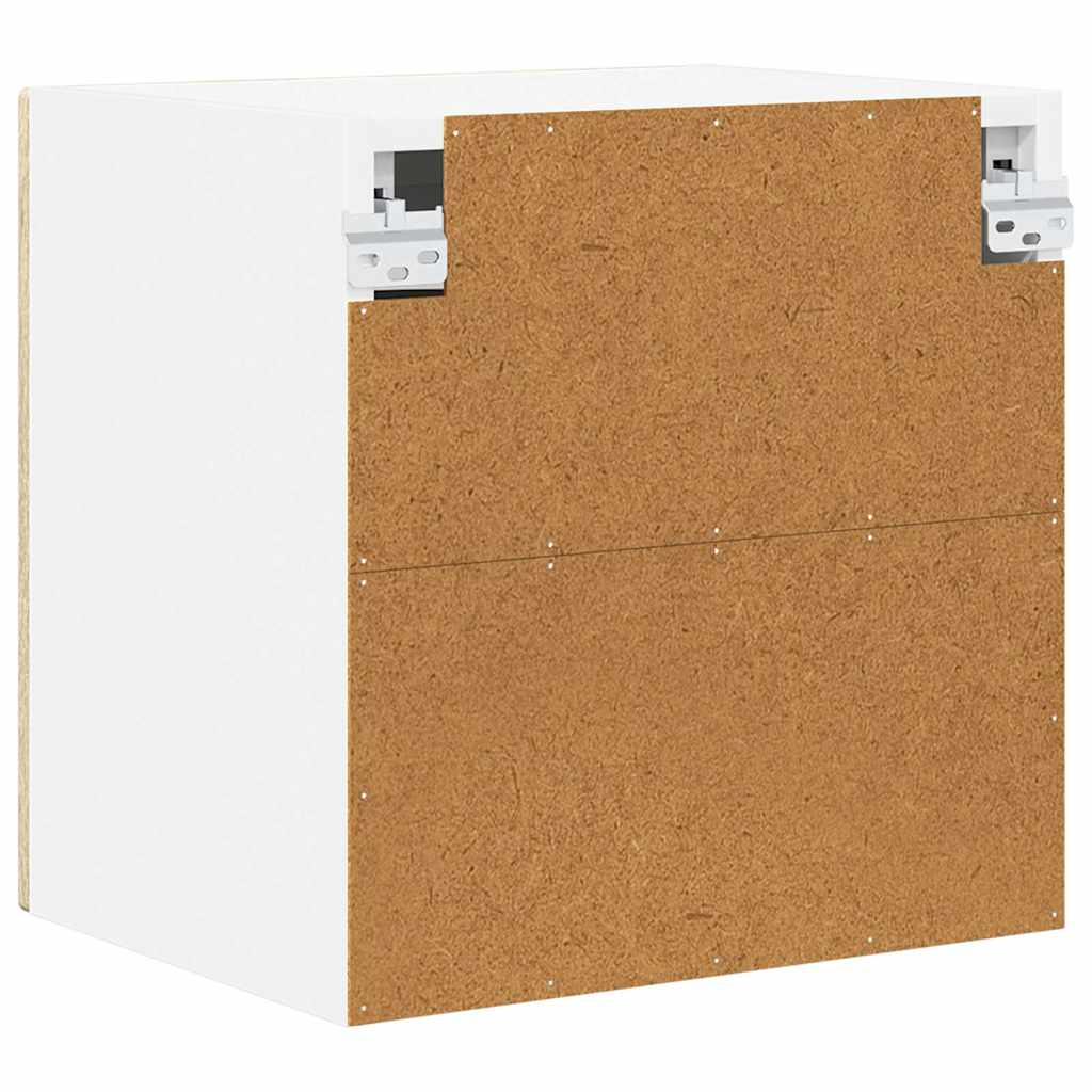 Küchenwandschrank mit Regal 2 pcs Sonoma-Eiche 40 x 31 x 40 cm