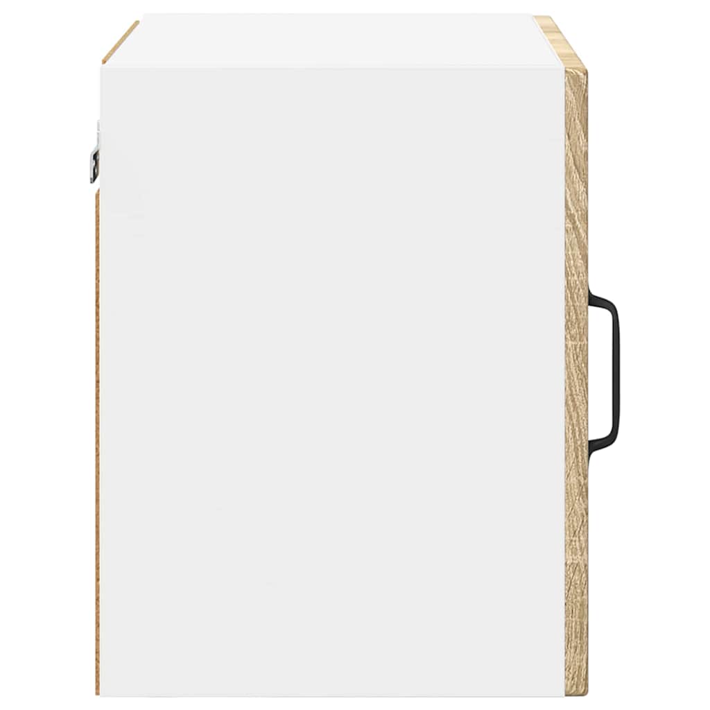 Küchenwandschrank mit Regal 2 pcs Sonoma-Eiche 40 x 31 x 40 cm