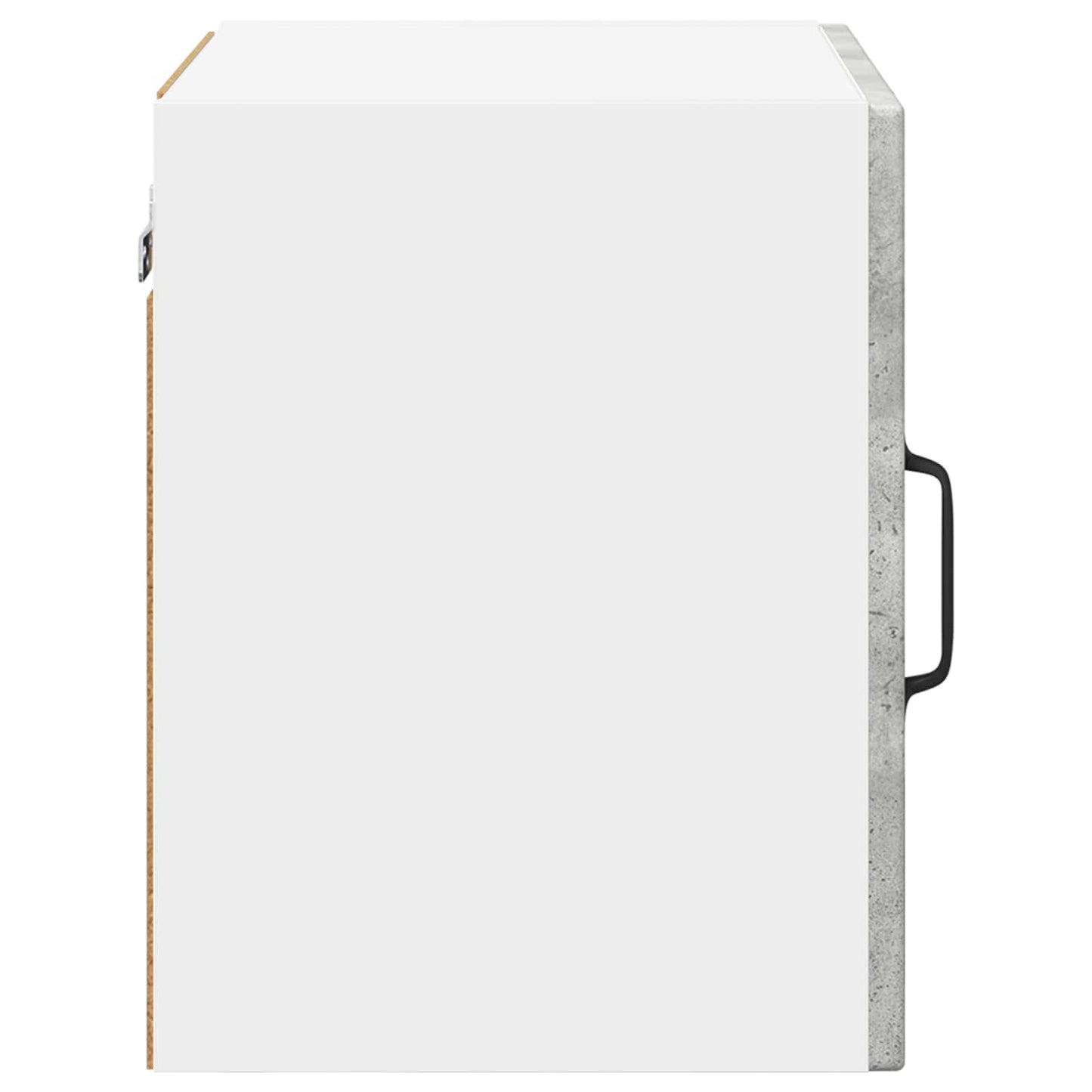 Wandglas-Schrank PORTO 2 stk. Beton Grau Holzwerkstoff