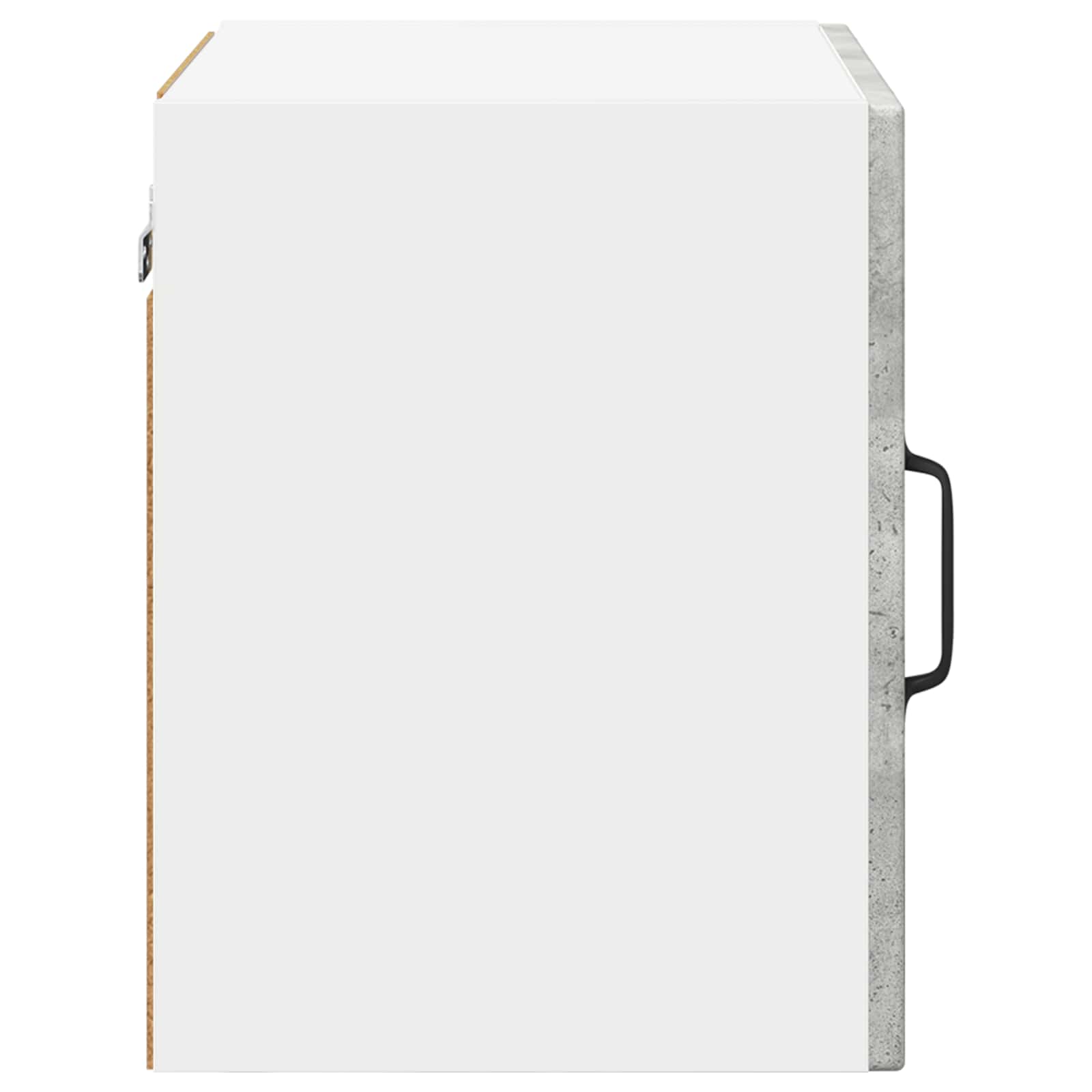 Wandglas-Schrank PORTO 2 stk. Beton Grau Holzwerkstoff