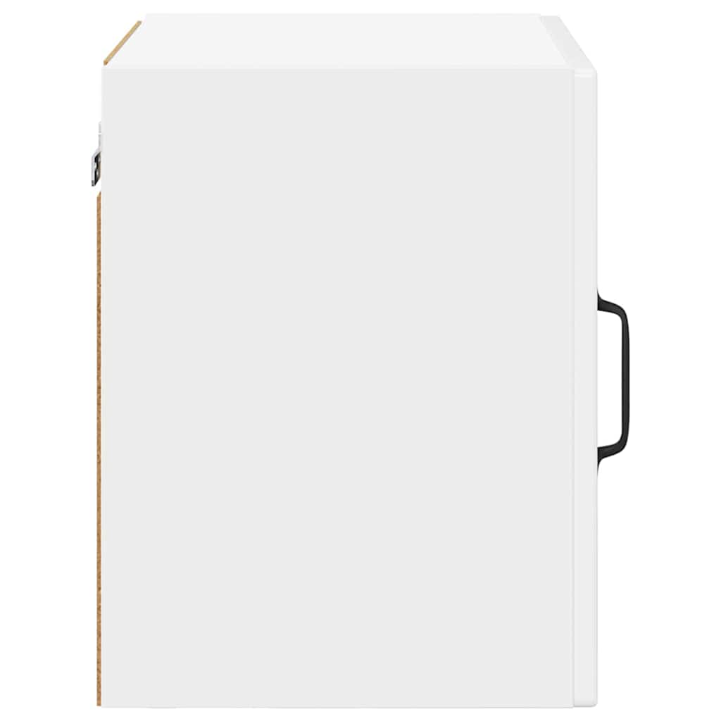 Küchenwandschrank mit Tür 2 pcs Hochglanz Weiß 40 x 31 x 40 cm