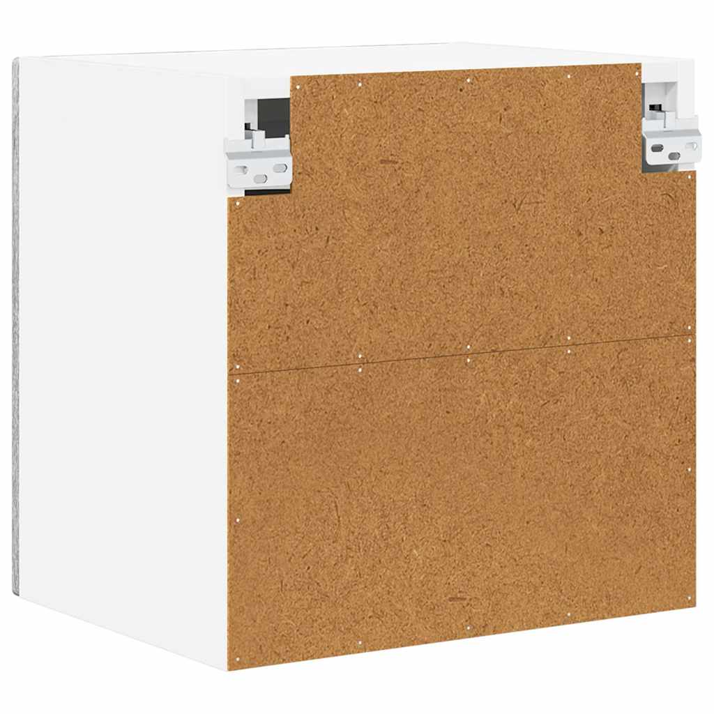 Küchenwandschrank mit Regal 2 pcs Graues Sonoma 40 x 31 x 40 cm