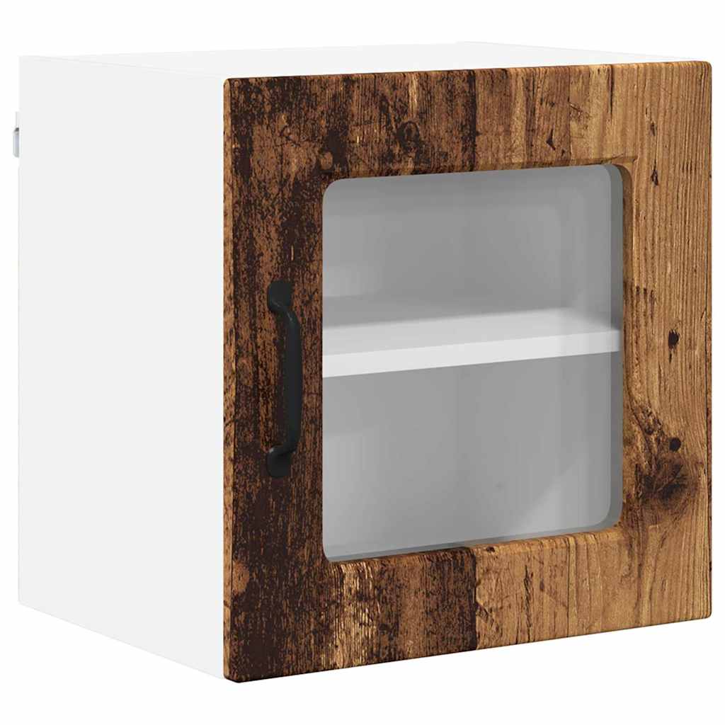 Küchenwandschrank mit Tür Altholz 40 x 31 x 40 cm Holzwerkstoff