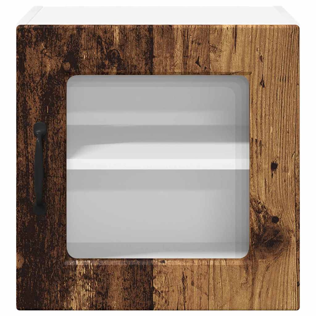 Küchenwandschrank mit Tür Altholz 40 x 31 x 40 cm Holzwerkstoff