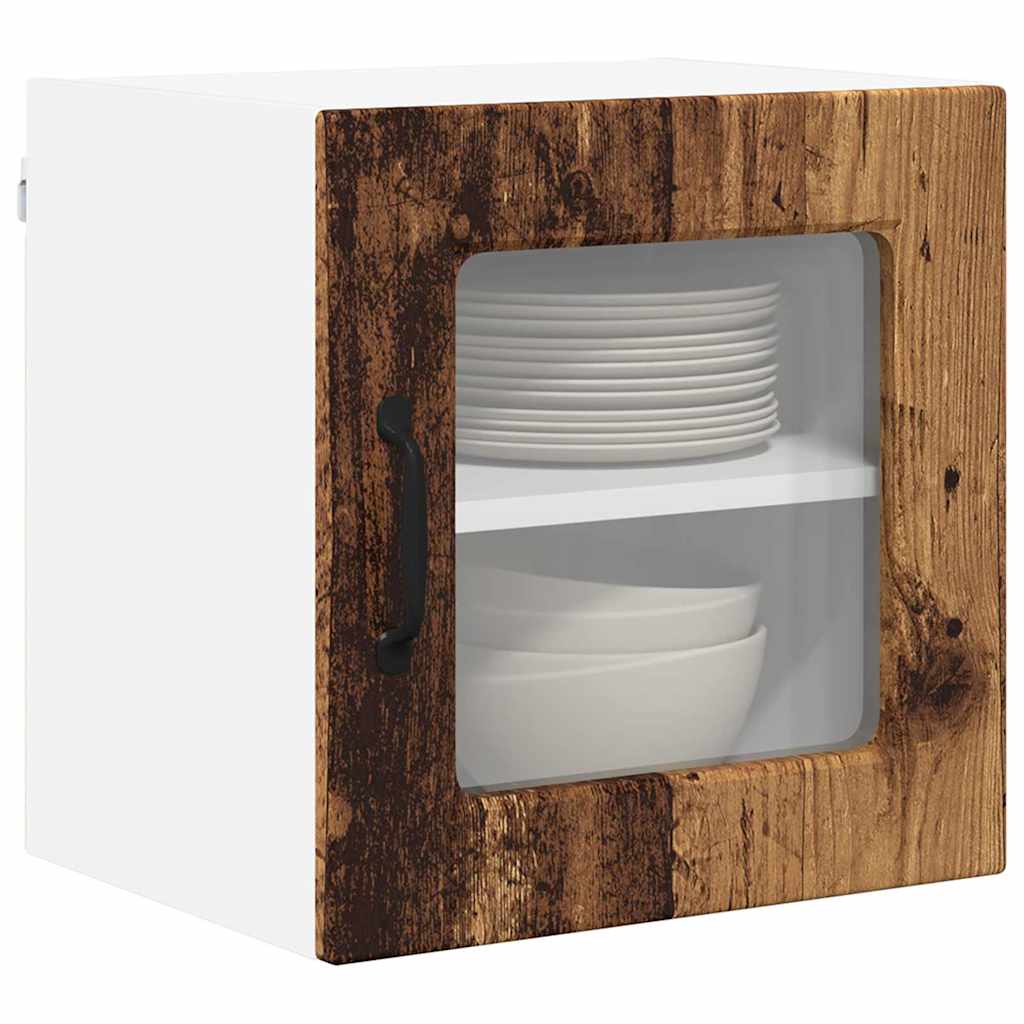 Küchenwandschrank mit Tür Altholz 40 x 31 x 40 cm Holzwerkstoff