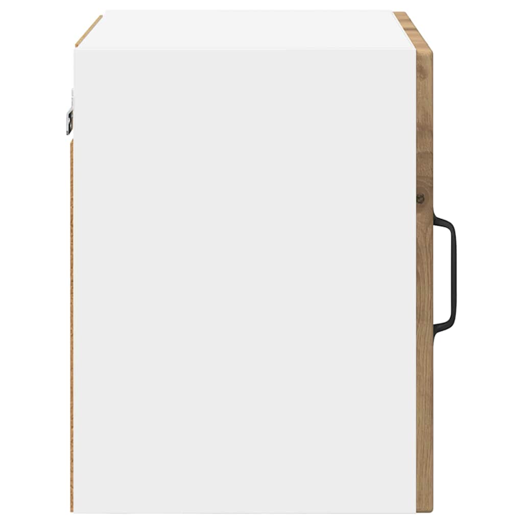 Küchenwandschrank mit Regal 2 pcs Artisan-Eiche 40 x 31 x 40 cm