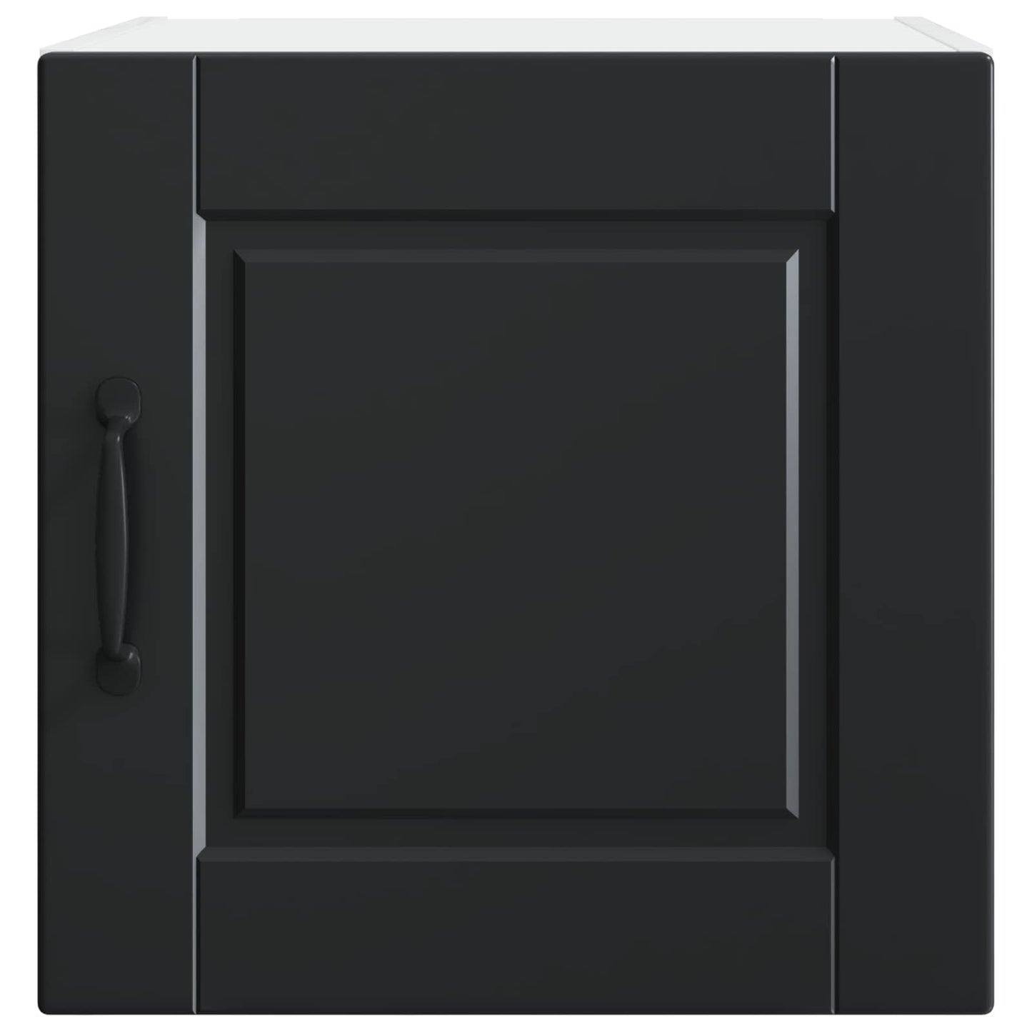 Wandschrank PORTO 2 stk. Schwarz Holzwerkstoff