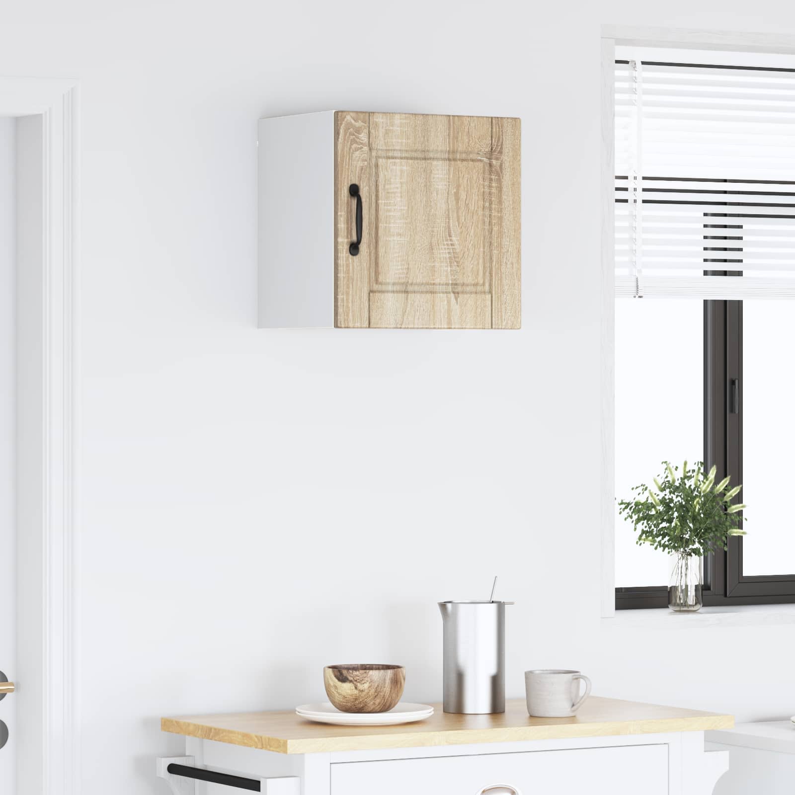 Wandschrank PORTO Sonoma-Eiche 40 x 31 x 40 cm Holzwerkstoff