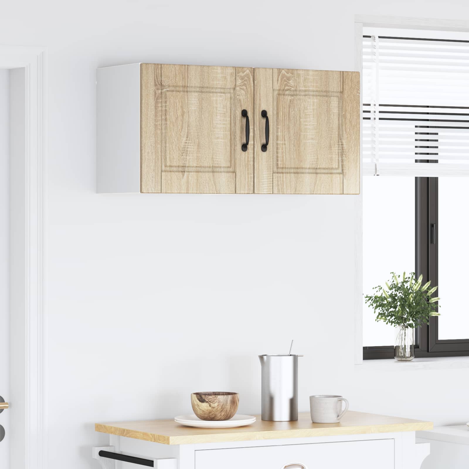 Wandschrank PORTO 2 stk. Sonoma-Eiche Holzwerkstoff