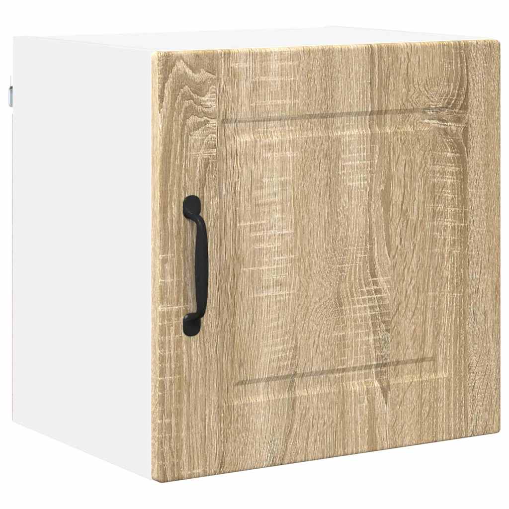 Küchenwandschrank mit Regal 2 pcs Sonoma-Eiche 40 x 31 x 40 cm