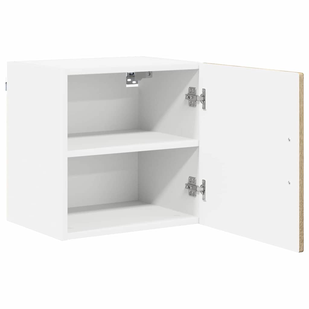 Küchenwandschrank mit Regal 2 pcs Sonoma-Eiche 40 x 31 x 40 cm