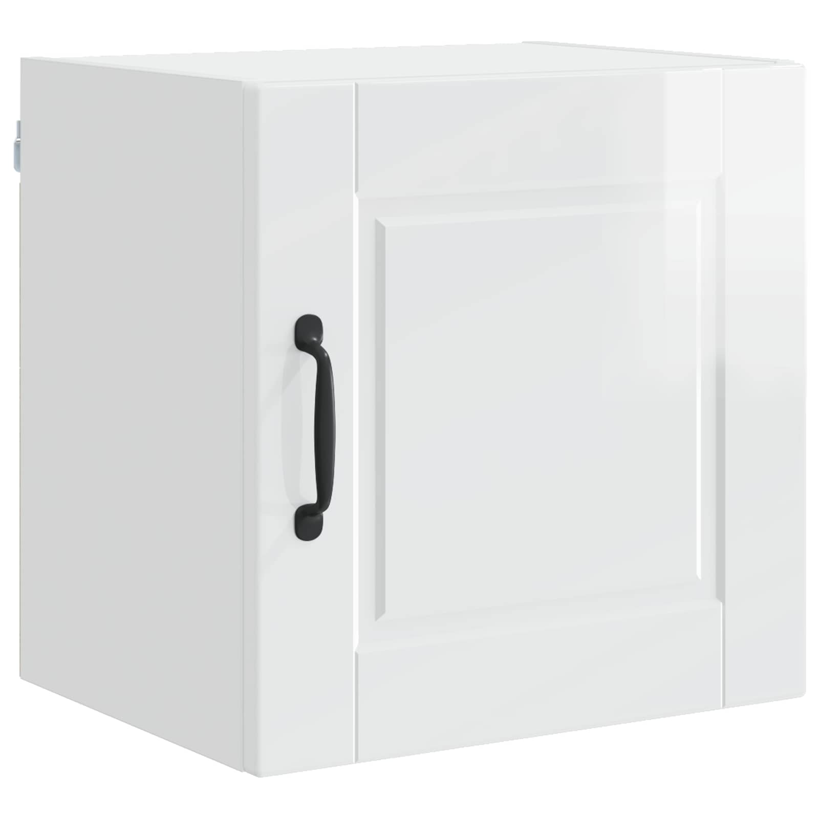 Wandschrank PORTO Hochglanz Weiß 40 x 31 x 40 cm Holzwerkstoff